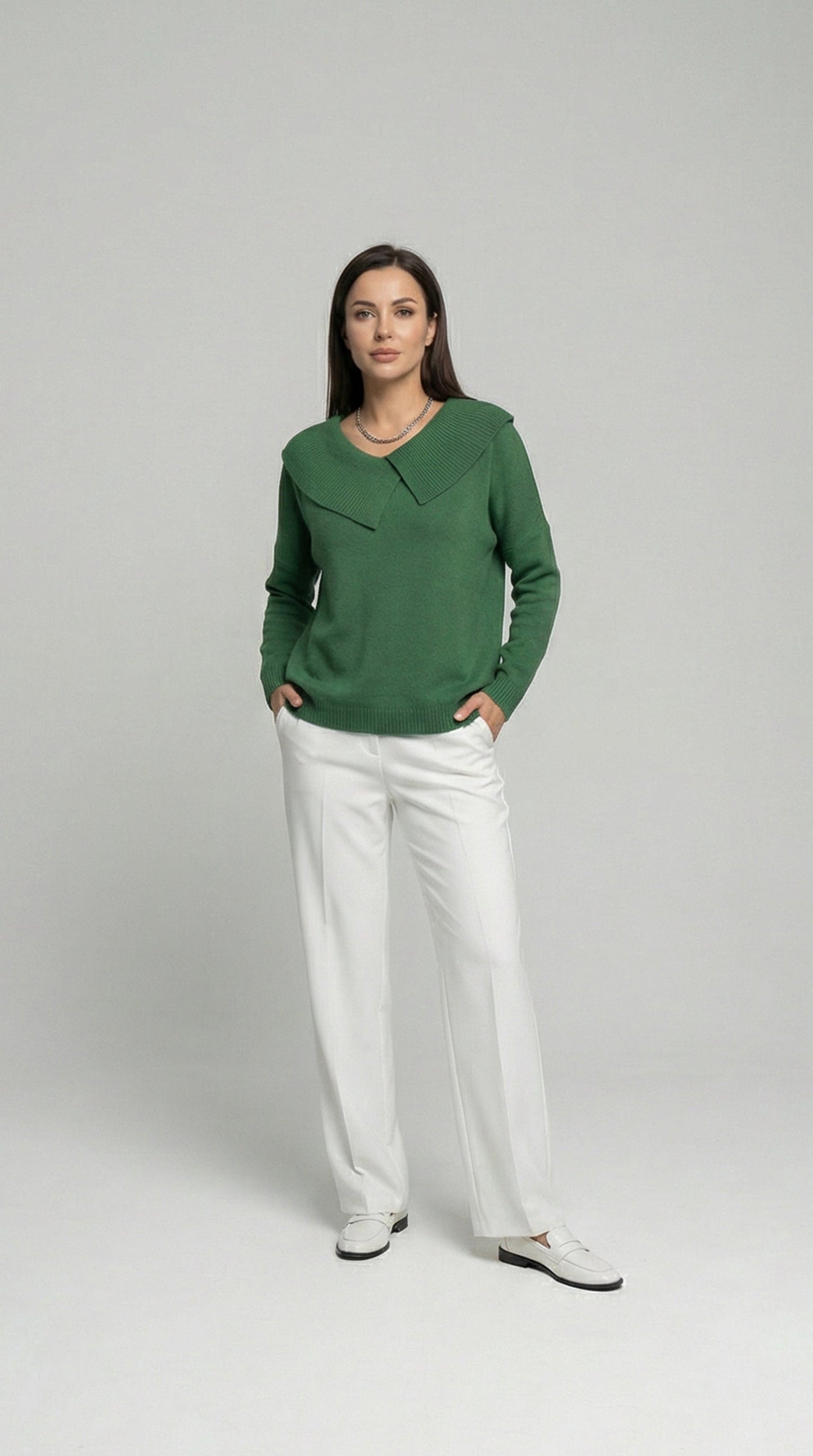 Ivy Grace | Warmer Pullover mit weichem Kragen