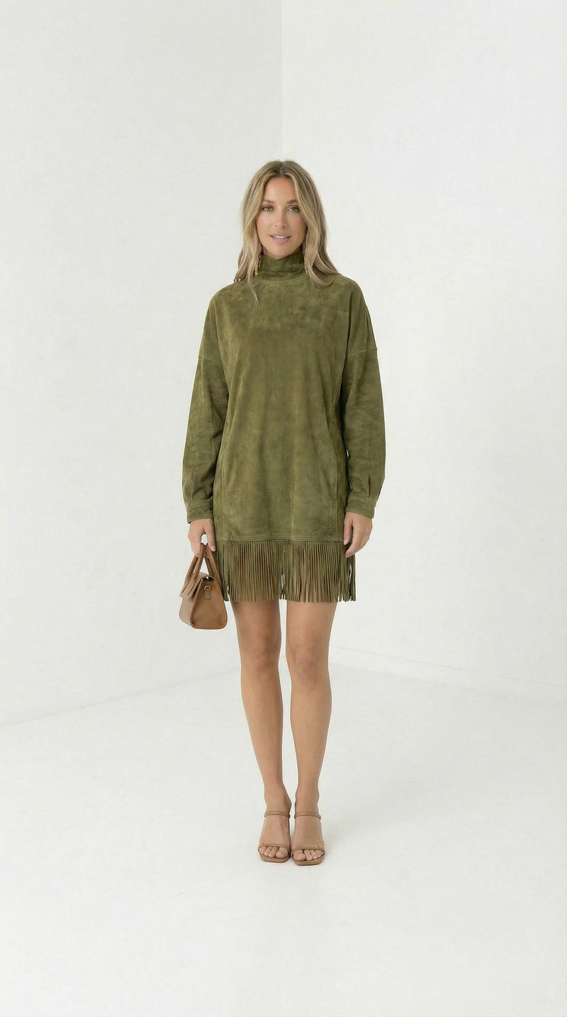 The Sierra | Boho-Kleid mit Fransen