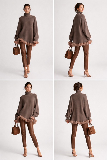 AtelierDelHaus Ruffle Knit