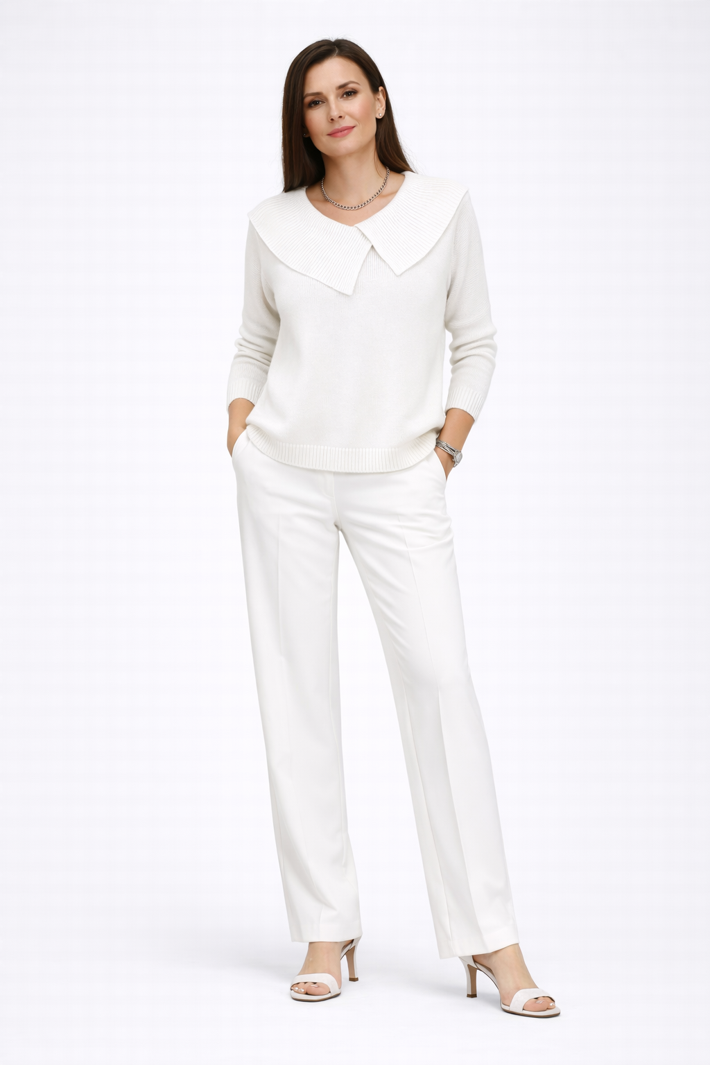 Ivy Grace | Warmer Pullover mit weichem Kragen
