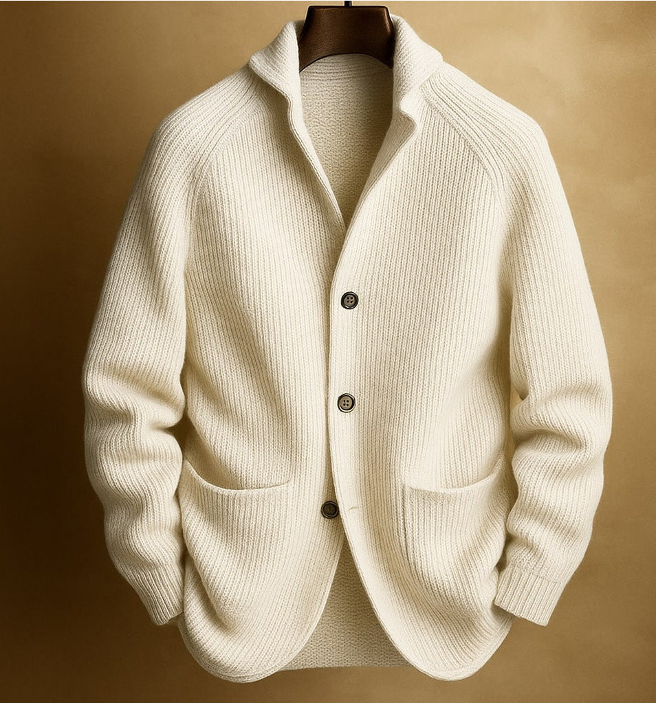 Heritage | Herren-Cardigan aus Baumwolle